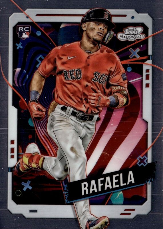 Ceddanne Rafaela 2024 Topps Chrome Cosmic #43 Base Rookie SGC 9