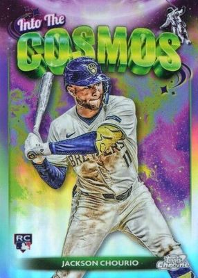 Jackson Chourio 2022 Bowman Mega Box #BCP-79 Chrome