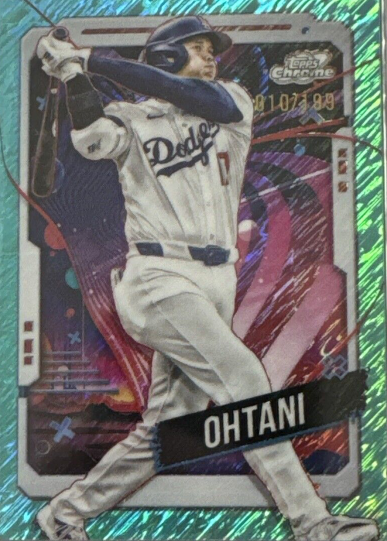 大谷翔平2022 Bowman Chrome Aqua Ray Wave 大谷翔平2022 Bowman Chrome Aqua Ray Wave - メルカリ