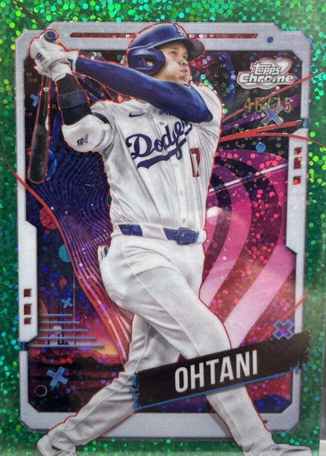 大谷翔平 ★PSA10★ 2020 Topps Green Refractor 2020 Topps Chrome Baseball Green Wave Refractor #21 Shohei