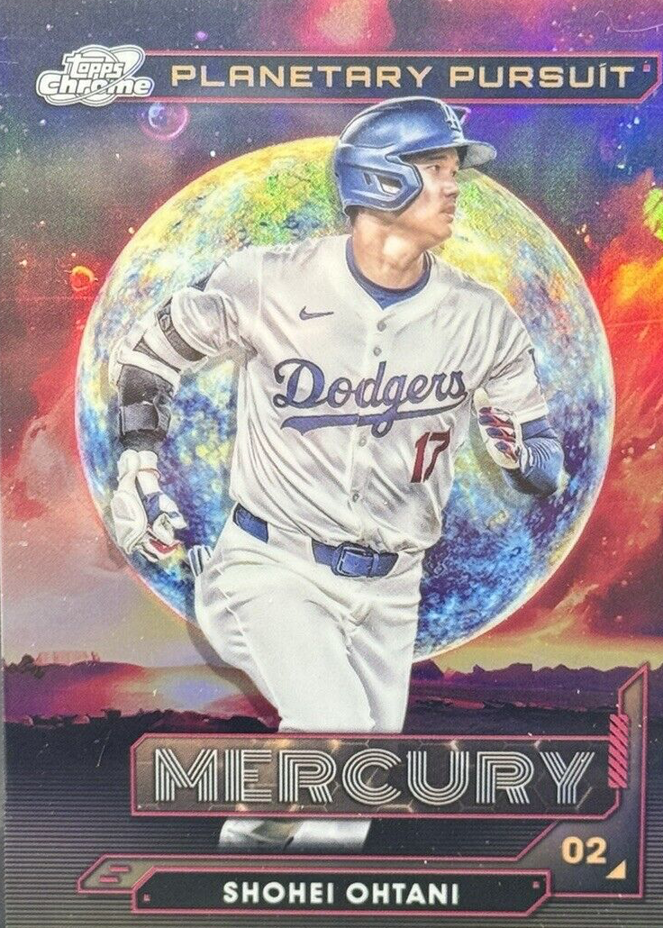 【50シリ】大谷翔平 2023 Topps Cosmic Chrome Shohei Ohtani 2023 Topps Chrome Cosmic #PPS-7 Planetary