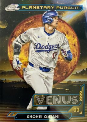 2024 Topps Chrome Cosmic #PPV-8 Planetary Pursuit - Venus