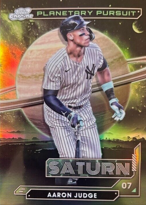 Aaron Judge 2024 Topps Chrome Cosmic #PPSA-1 Planetary Pursuit