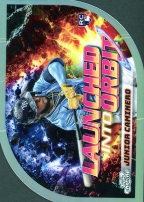 2024 Topps Chrome Cosmic #LIO-1 Launched Into Orbit