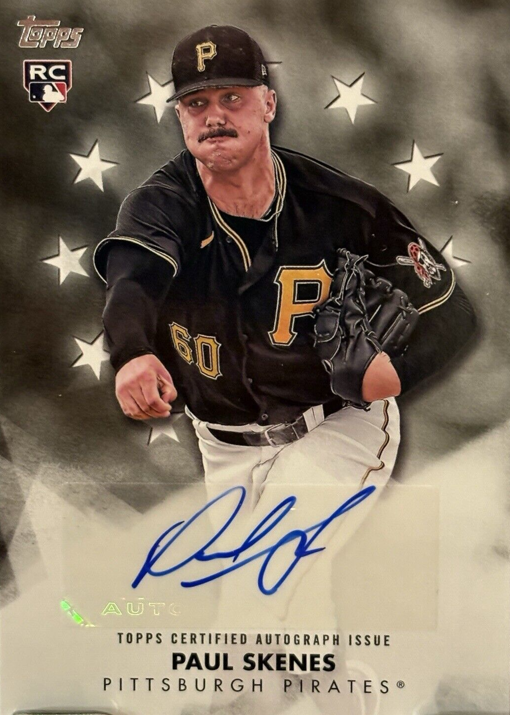 シェーン・ビーバー　直筆サインカード 直書き topps MLB ガーディアンズ シェーン・ビーバー 直筆サインカード 直書き topps MLB