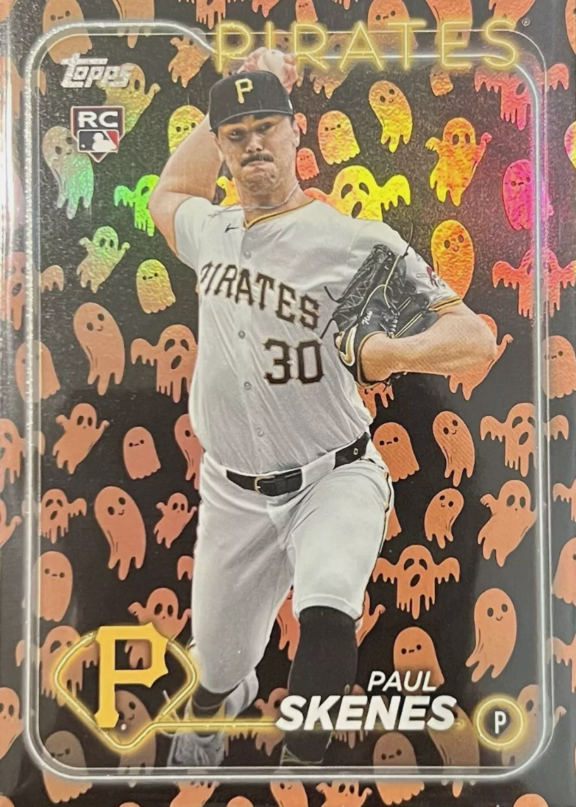 Paul Skenes 2024 Topps Update #US100 Ghost Foil Price Guide