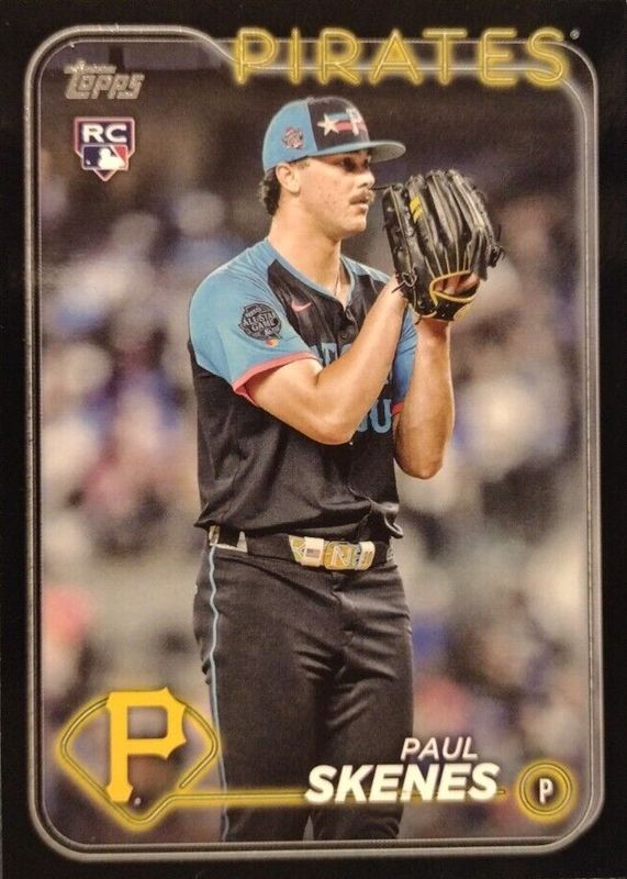 Paul Skenes 2024 Topps Update #ASG-29 2024 All-Star Game - Black /299 RAW