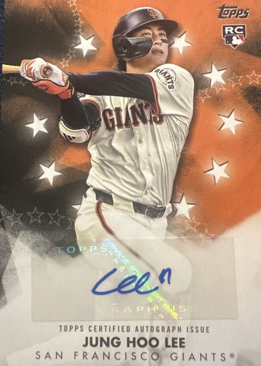 Topps - 【先行投資】Jung Hoo Lee RC限定直筆サインカード 24/25 希少】Jung Hoo Lee RC限定直筆サインカード 24/25｜Yahoo