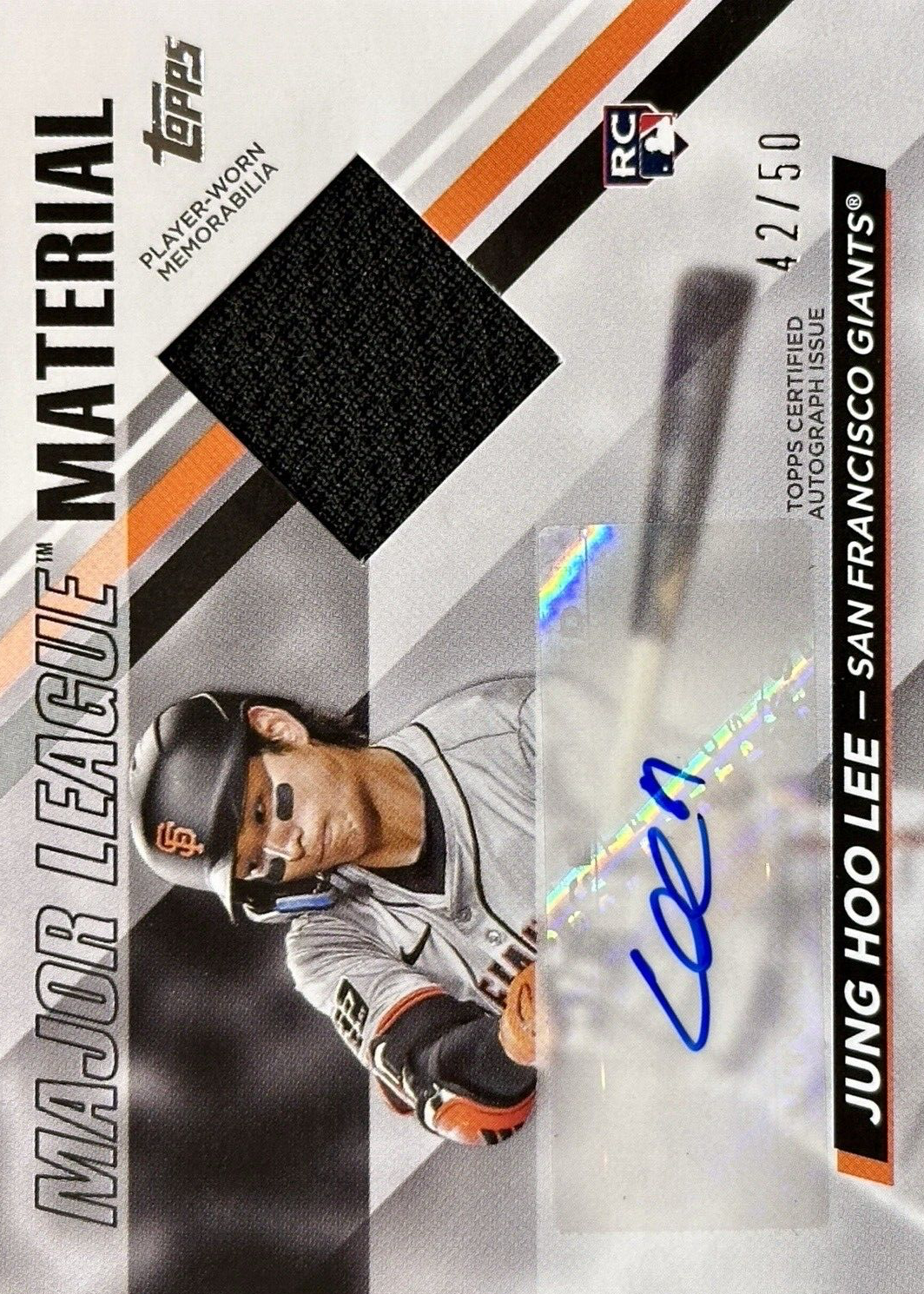 Topps - topps Jung-Hoo Lee（イジョンフ）サイン入り シリアル20/25 Topps - topps Jung-Hoo Lee（イジョンフ）サイン入り シリアル