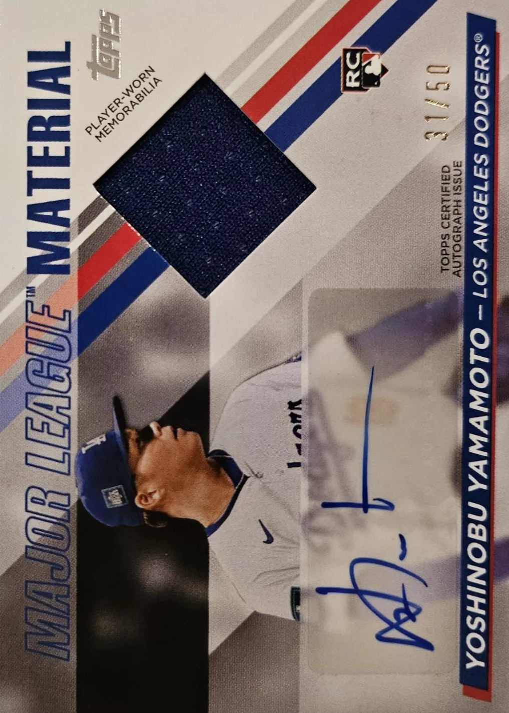 その他 TOPPS major league MATERIAL 2025 Topps Series 1 Mike Trout Bat Relic Major League