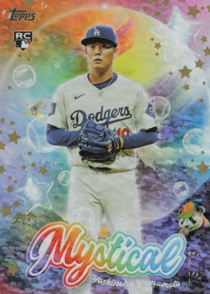 Topps 2024 stadium 巻き込め club 山本由伸 インサート