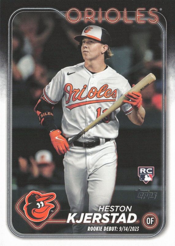 Heston Kjerstad 2024 Topps Update #US86 Rookie Debut PSA 10