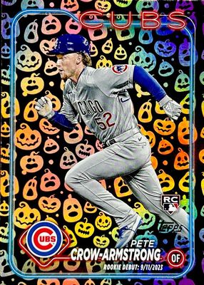 2024 Topps Update #US91 Rookie Debut - Jack O' Lantern Foil