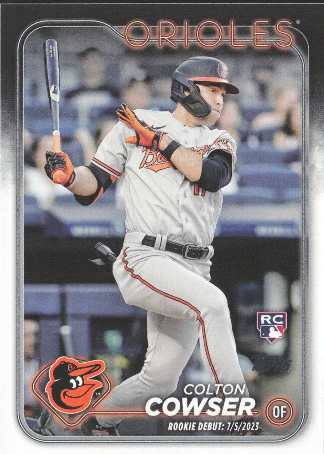 2023 Topps Pro Debut COLTON COWSER オート Colton Cowser 2023 Topps Pro Debut Chrome #PDC-193 Baltimore