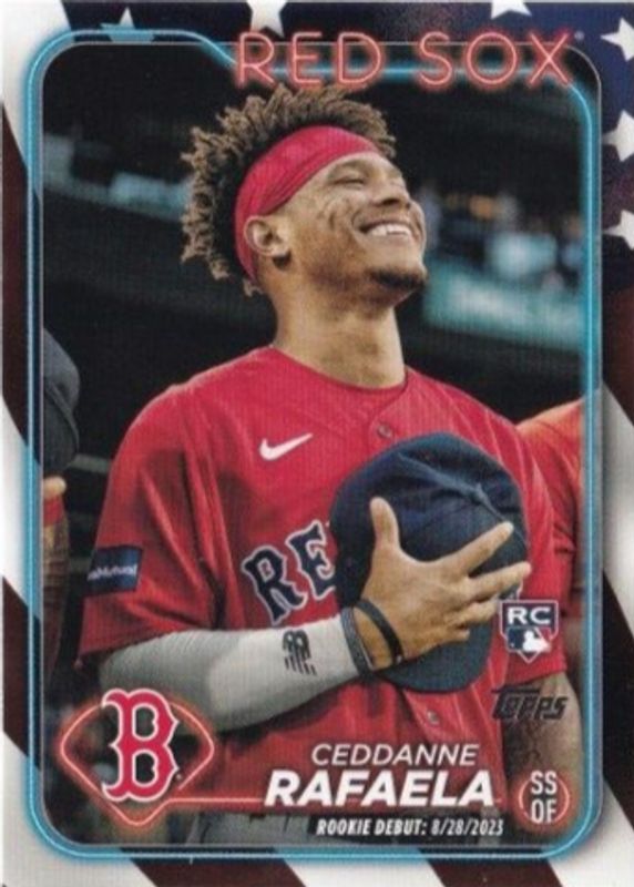 2024 Topps Update #US110 Rookie Debut - Independence Day /76