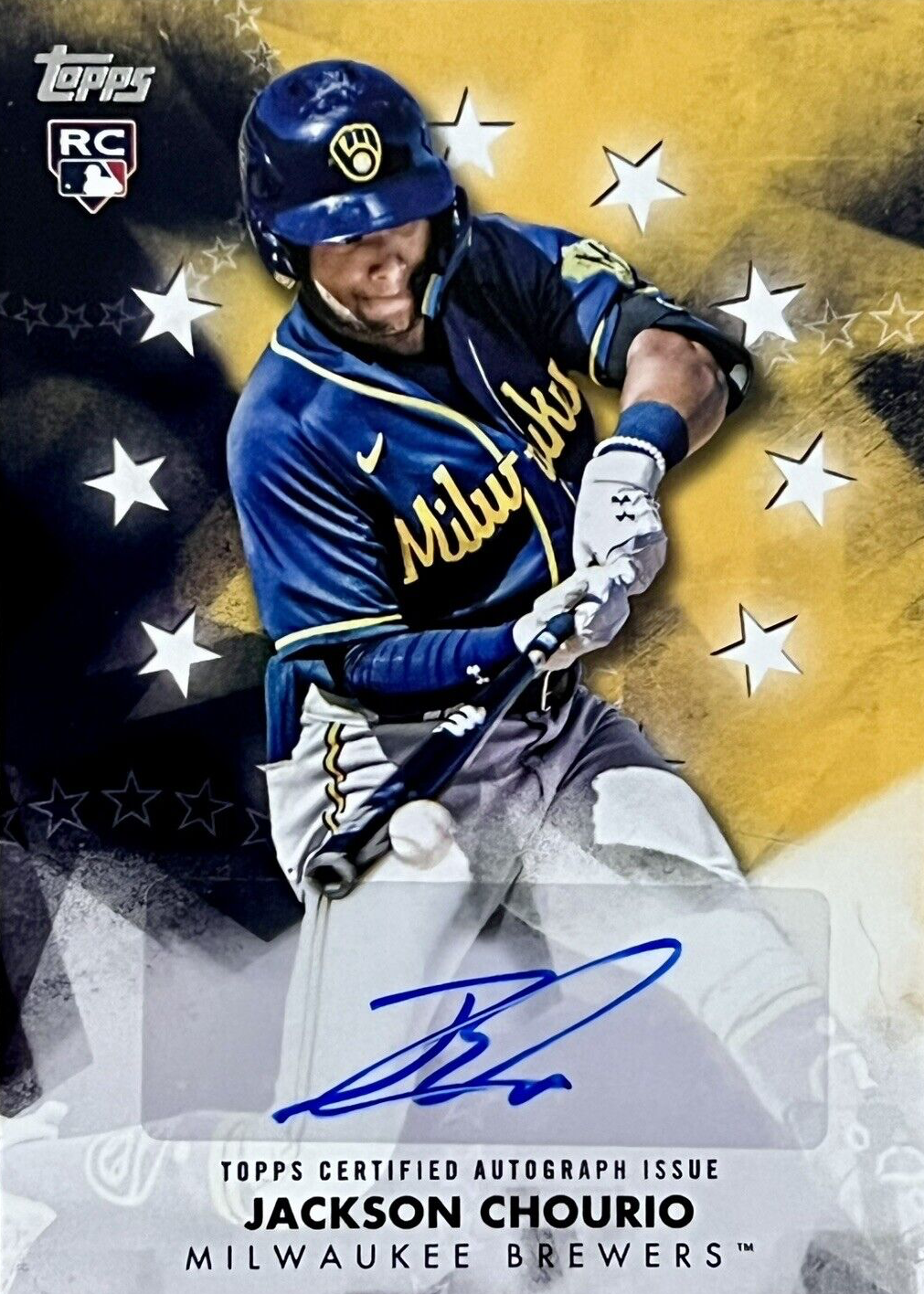 Jackson Chourio 2024 Topps Update #BSA-JC Baseball Stars