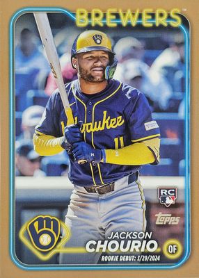 2024 Topps Update #US155 Rookie Debut - Gold /2024