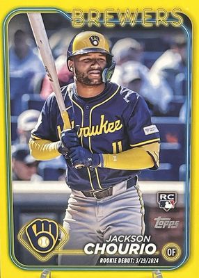 2024 Topps Update #US155 Rookie Debut - Yellow