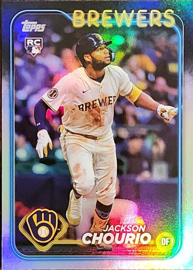 ☆TOPPS MLB 2024 UPDATE #US240 JACKSON CHOURIO［MILWAUKEE BREWERS 