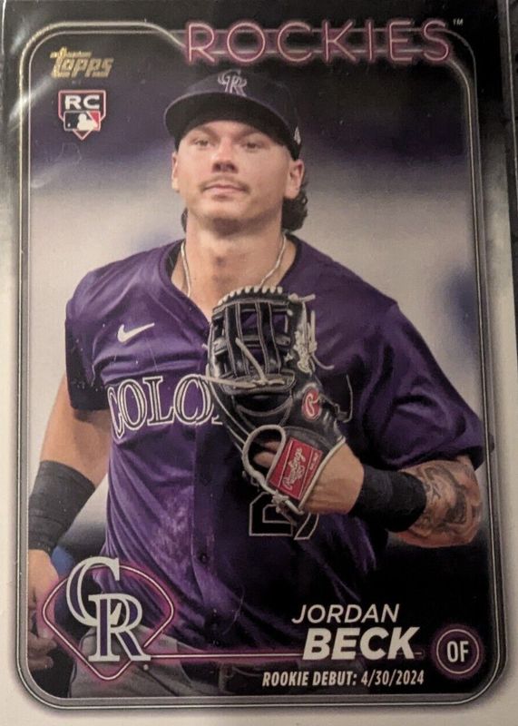 2024 Topps Update #US198 Rookie Debut - Golden Mirror Image Variation /(SSP)