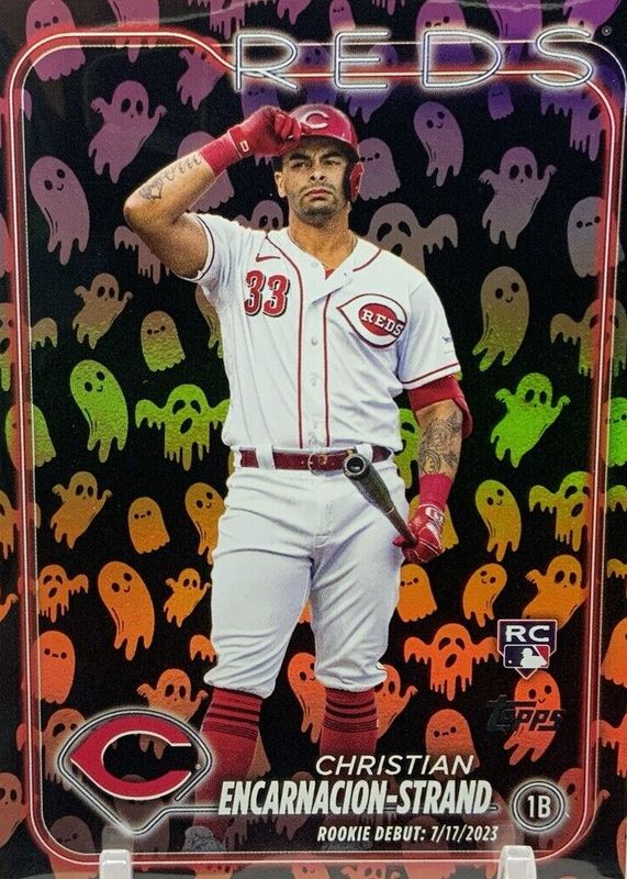 Christian Encarnacion-Strand 2024 Topps Update #US201 Rookie Debut - Ghost Foil RAW