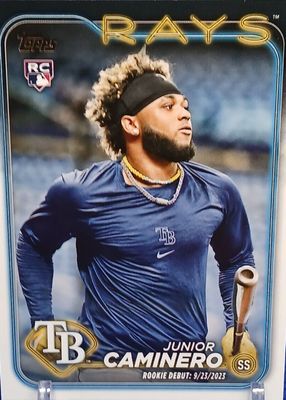 2024 Topps Update #US223 Rookie Debut - Golden Mirror Image Variation /(SSP)