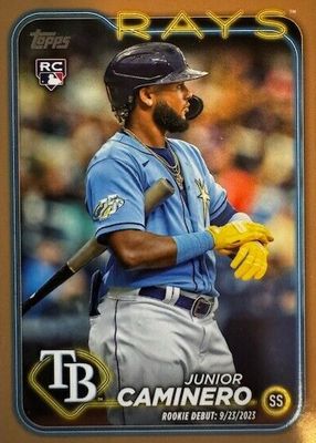 2024 Topps Update #US223 Rookie Debut - Gold /2024