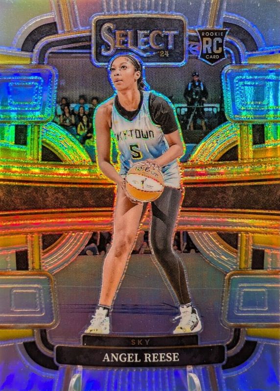 Angel Reese 2024 Select WNBA #5 Concourse Silver Rookie PSA 10