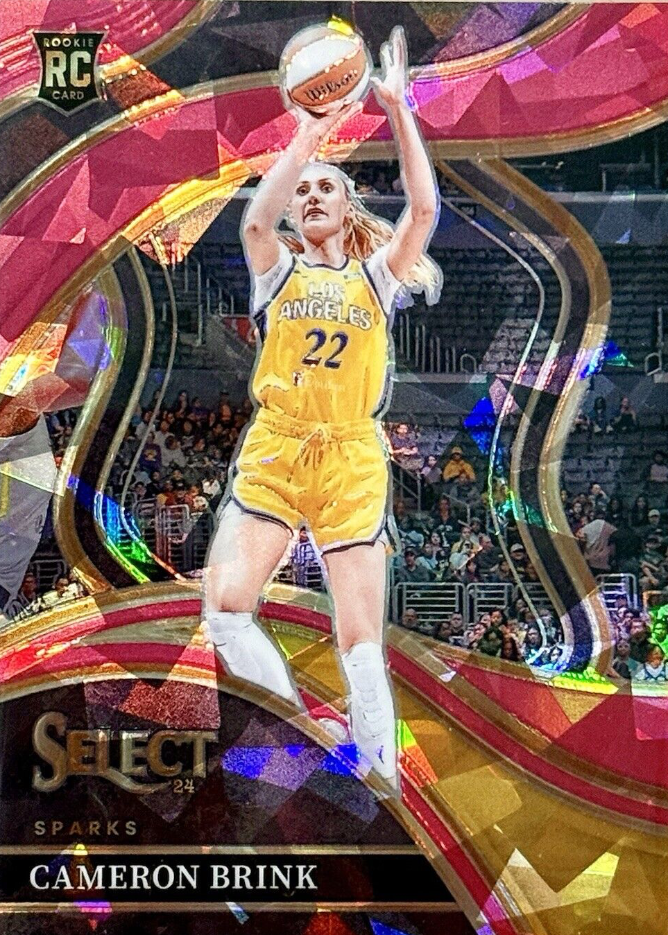 三笘薫 RC Pink Ice Parallel Panini Select 2024-25 Panini Select Premier League Pink Ice Rookie #94