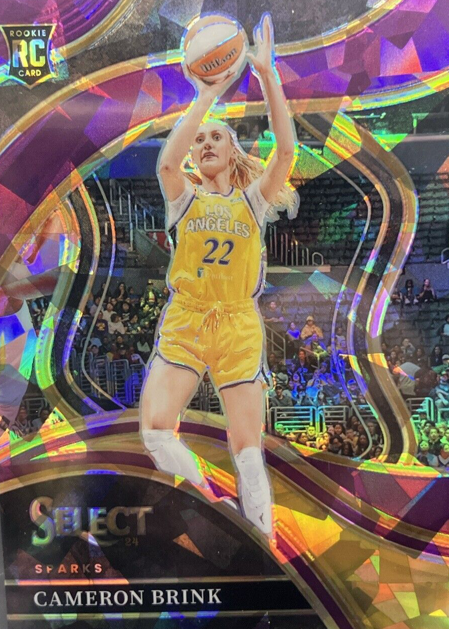Cameron Brink 2024 Select WNBA #228 Courtside Purple Ice /149