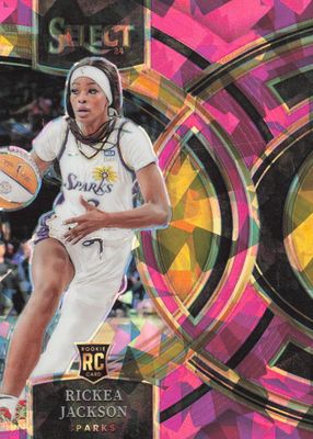 2024 Select WNBA #127 Premier Level Pink Ice