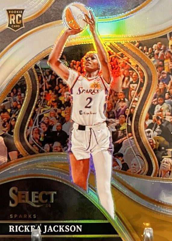 Rickea Jackson 2024 Select WNBA #235 Courtside Silver Rookie BGS 9.5