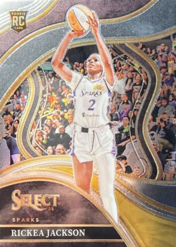 Rickea Jackson 2024 Select WNBA #235 Courtside Rookie PSA 10