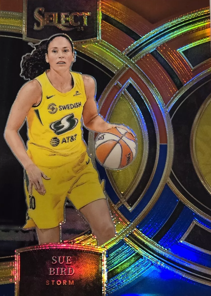 Sue Bird 2024 Select WNBA #150 Premier Level Red & Blue /399