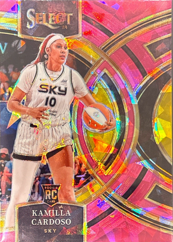 kamilla cardoso pink dress Kamilla Cardoso Chicago Skytown WNBA Highlights