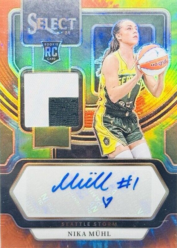 2024 Select WNBA #AM-NM Autographed Memorabilia - Tie-Dye /25