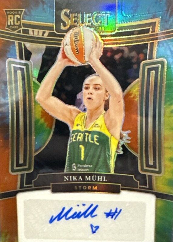 2024 Select WNBA #SG-NM Signatures - Tie-Dye /25