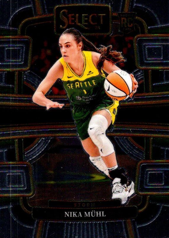 Nika Muhl 2024 Select WNBA #27 Concourse Rookie PSA 10