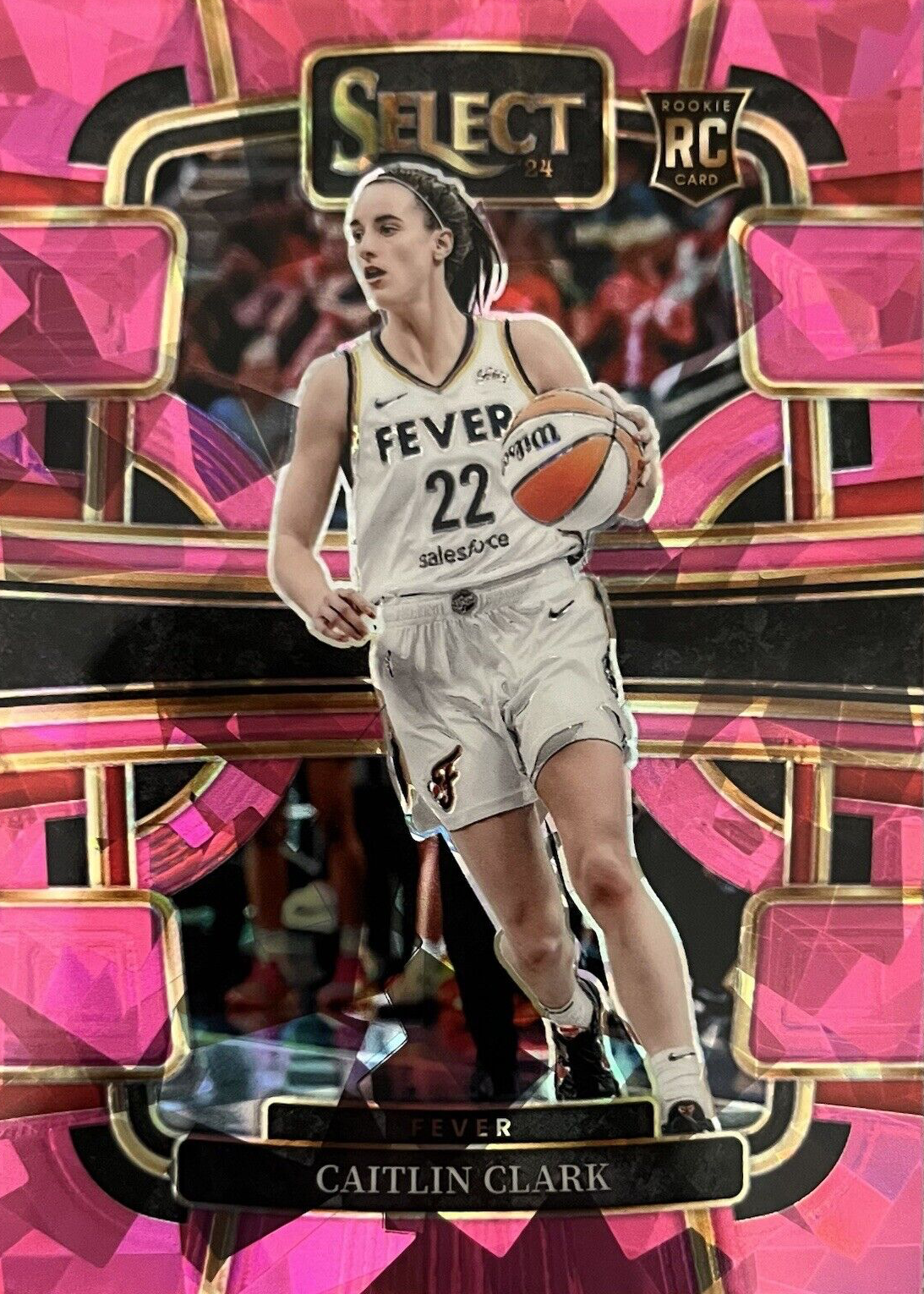 三笘薫 RC Pink Ice Parallel Panini Select 三笘薫 RC Pink Ice Parallel Panini Select Caitlin Clark [Pink Ice