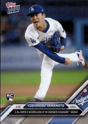 2024 Topps Now #24 Base (Print Run: 8,247)