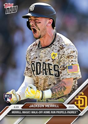 2024 Topps Now #591 Base (Print Run: 4,543)