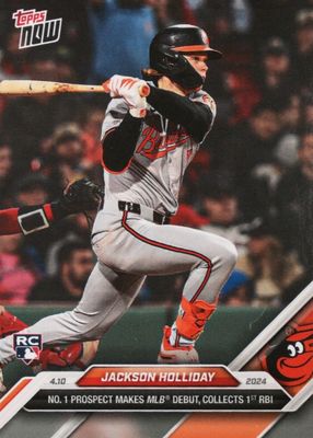 2024 Topps Now #61 MLB Debut (Print Run: 43,847)