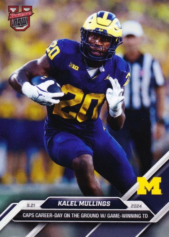 2024 Bowman U Now #18 Base (Print Run: 1,176)
