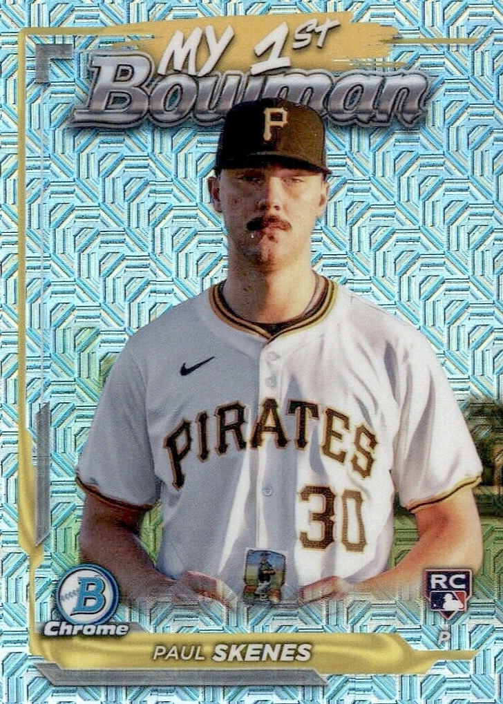 2023 Bowman Draft Paul Skenes PSA 10 Auto 10 POP 1