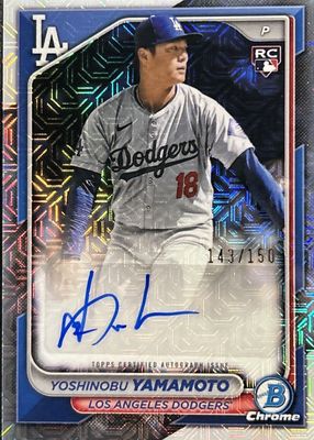 2024 Bowman Chrome Mega Box #CRA-YY Rookie Auto /150