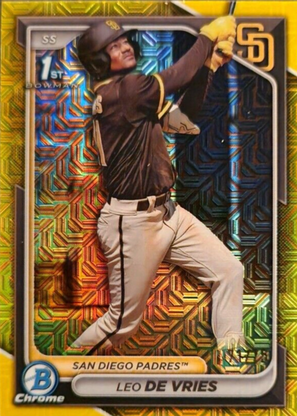 Leo De Vries 2024 Bowman Chrome Mega Box #BCP-179 Prospects