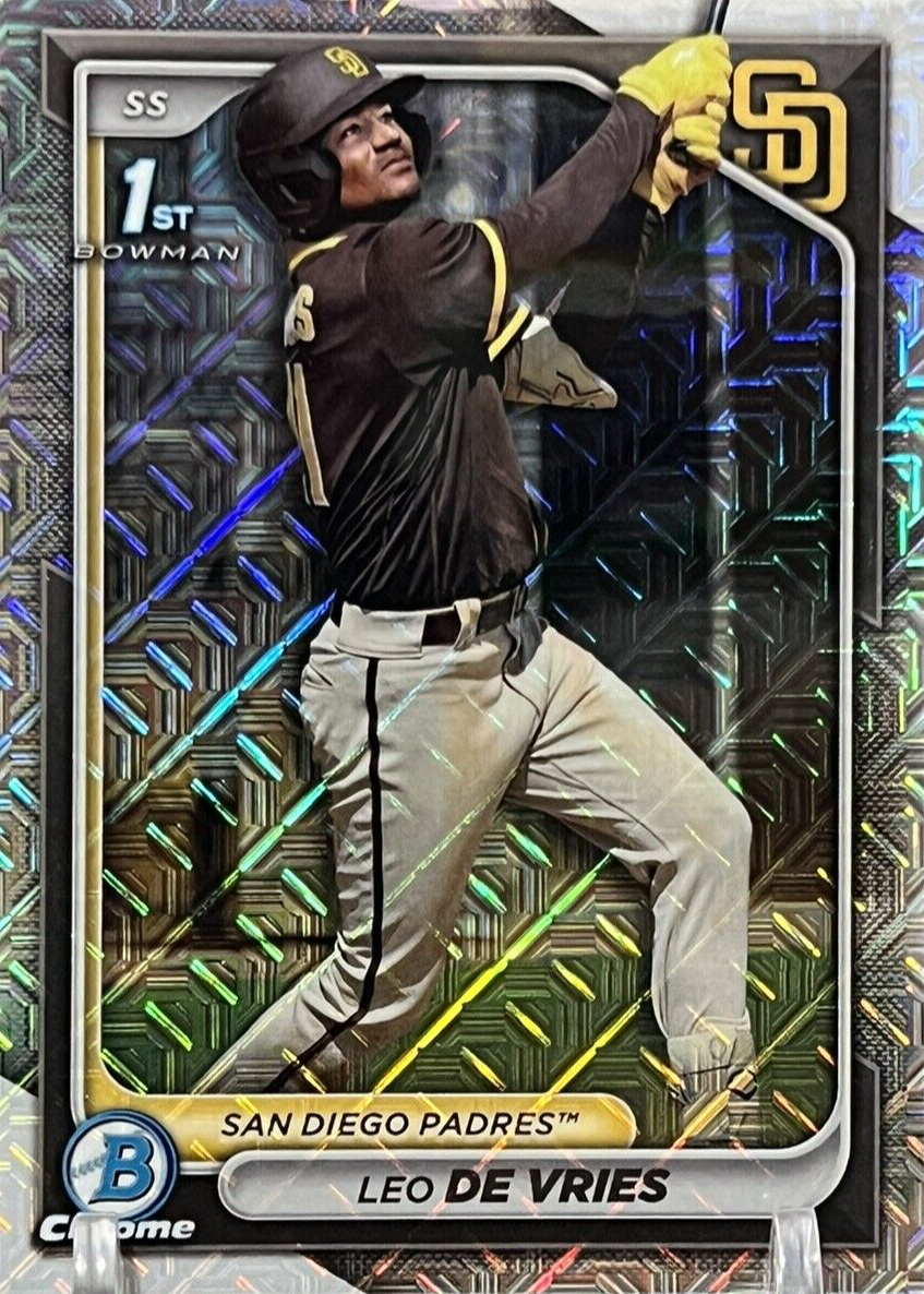 Leo De Vries 2024 Bowman Chrome Mega Box #BCP-179 Prospects (1st