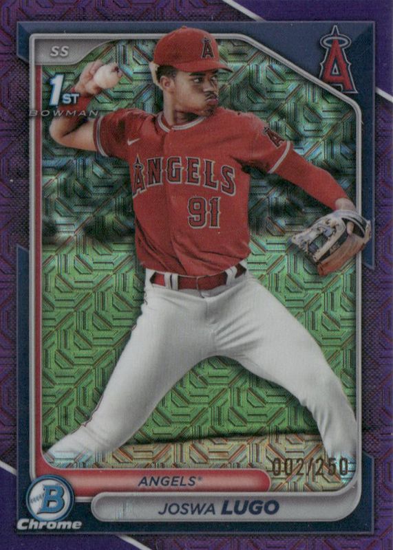 2024 Bowman Chrome Mega Box #BCP-237 Prospects - Purple Mojo Refractor /250 (1st)