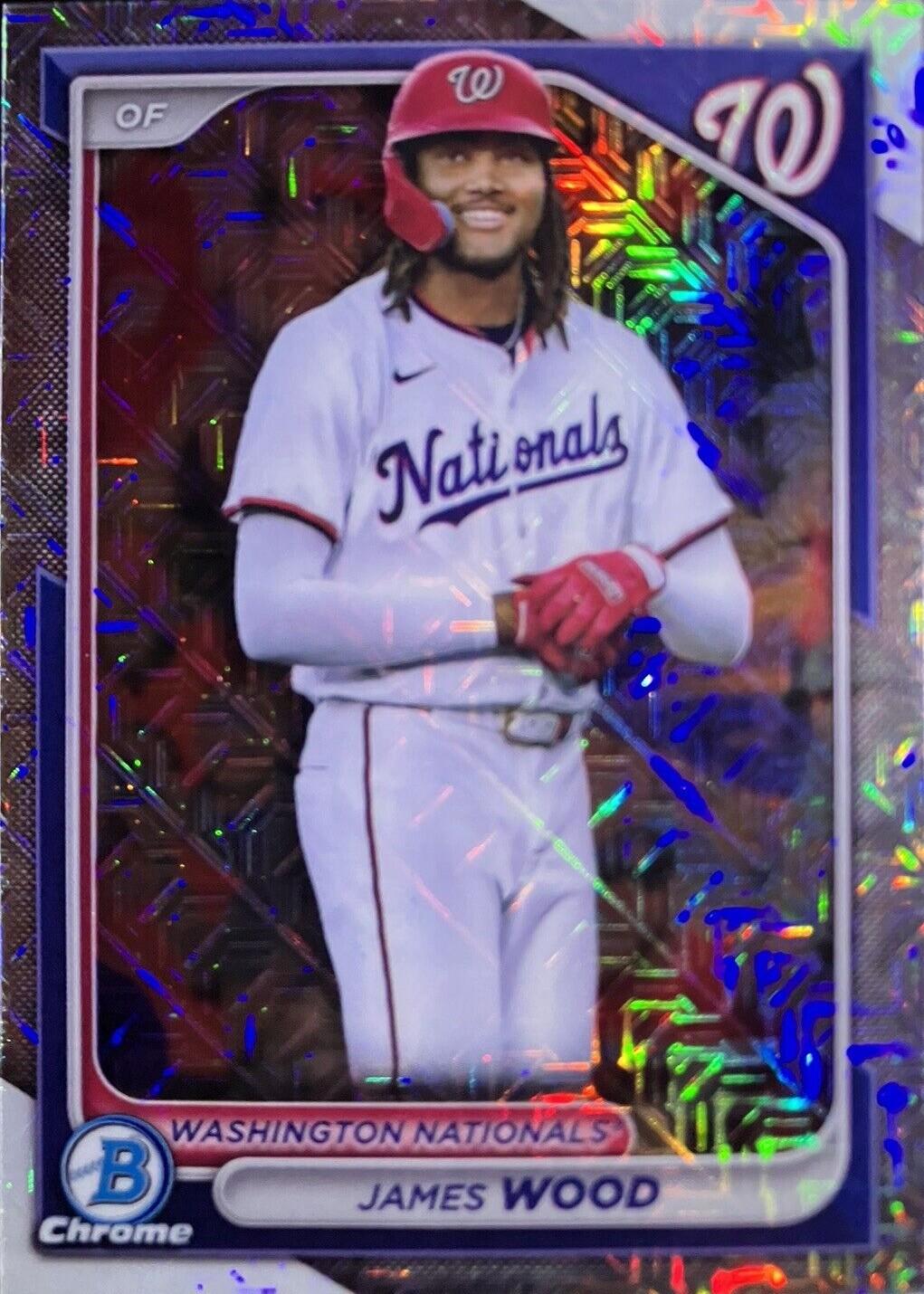 James Wood 2024 Bowman Chrome Mega Box #BCP-216 Prospects Image