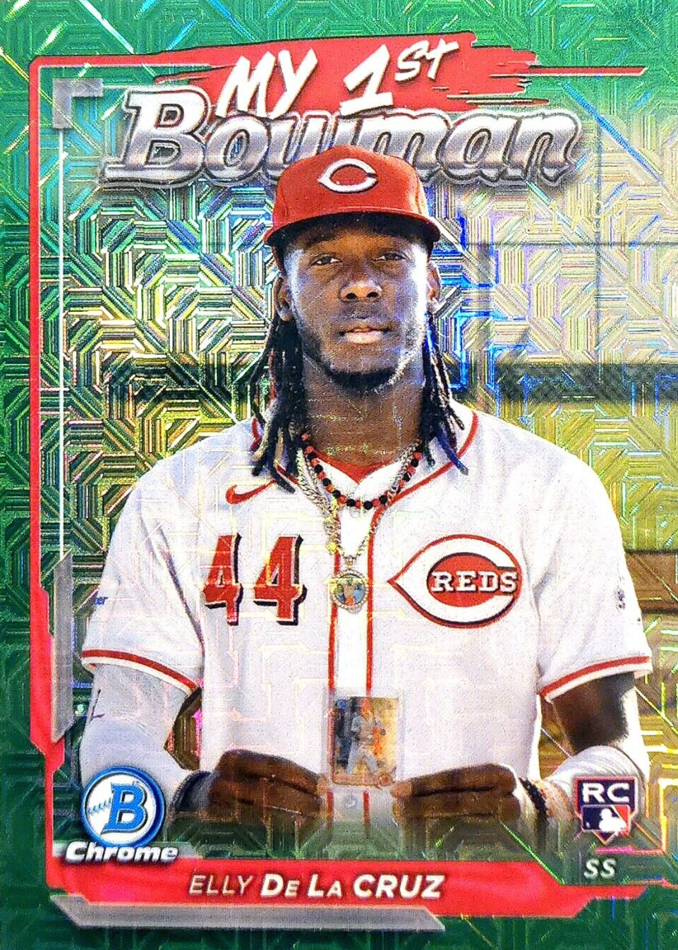 Elly De La Cruz 2024 Bowman Chrome Mega Box #M1B-2 My 1st Bowman 